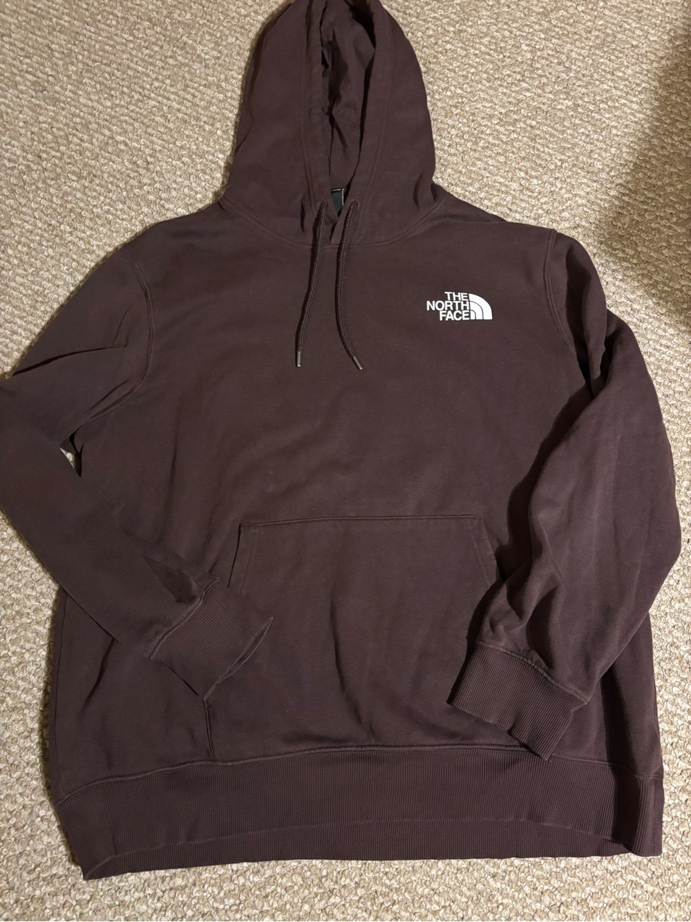The North Face Men's Dark Brown Pullover Hoodie